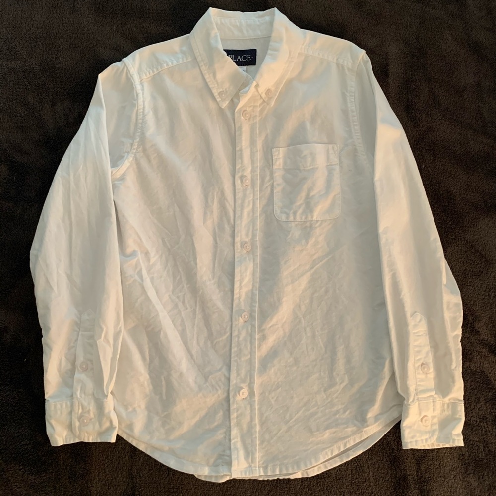 Boys Button Down Oxford Shirt